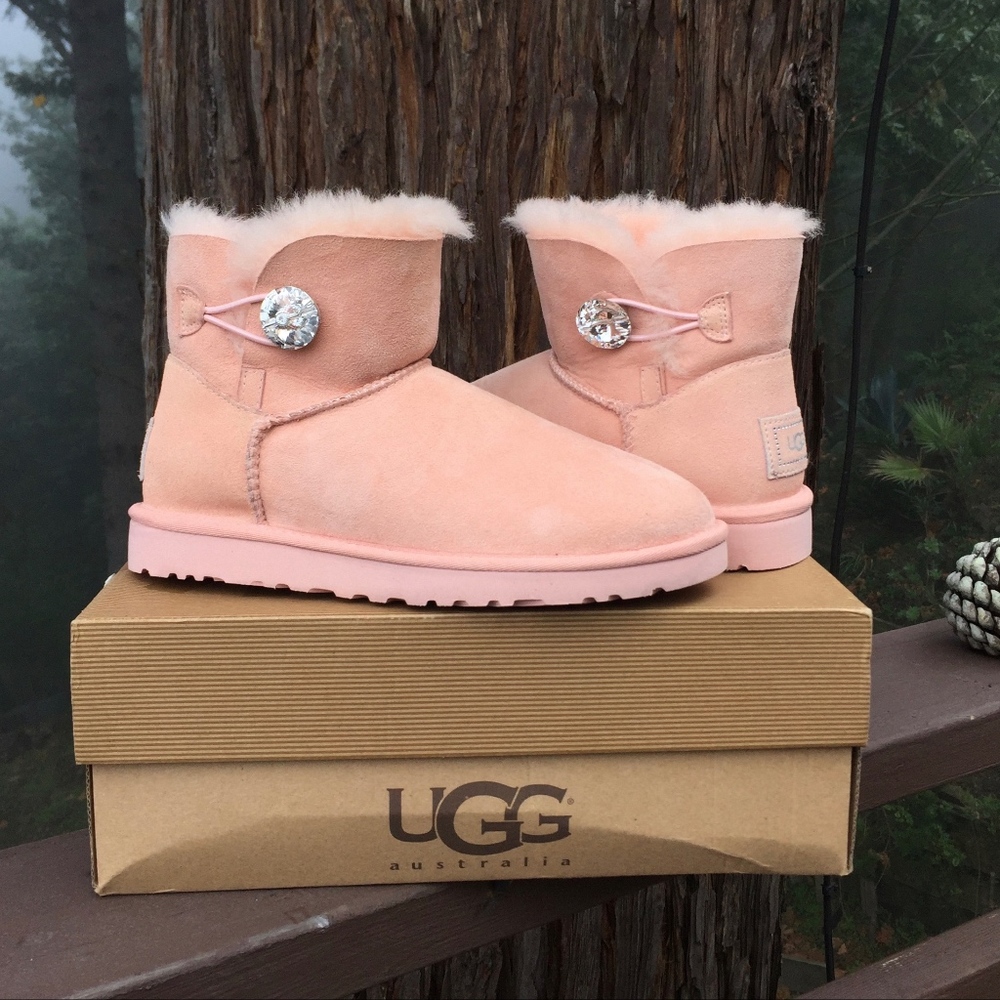 UGG Mini Bailey Button Bling